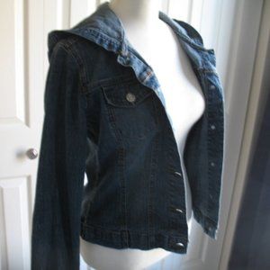 YMI Hooded Denim Jacket